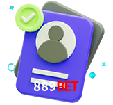Tornar-se um membro do 889Bet é muito simples